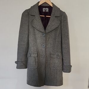 Vintage Forever 21 Grey Pea Coat